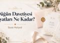 Düğün Davetiyesi Fiyatları Ne Kadar? Baskı Maliyeti