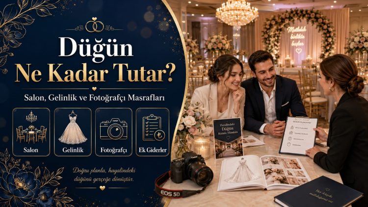 Düğün Ne Kadar Tutar? Salon, Gelinlik ve Fotoğrafçı Masrafları