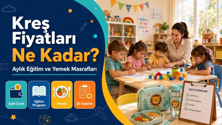 Kreş Fiyatları Ne Kadar? Aylık Eğitim ve Yemek Masrafları