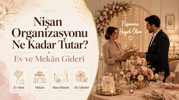 Nişan Organizasyonu Ne Kadar Tutar? Ev ve Mekân Gideri